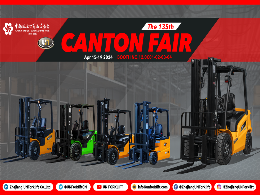 Exploring Excellence: UN Forklift at the 135th Canton Fair