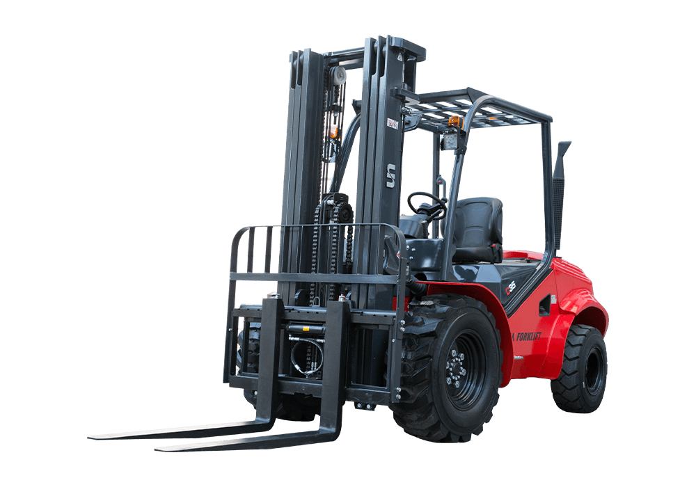 N Series 2.5T-3.5T 2WD Drive <br> Rough Terrain Forklift