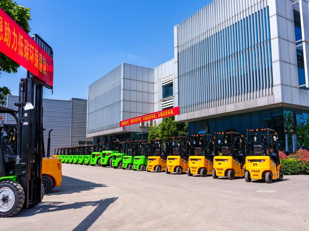 UN Forklift Supports the Hangzhou Green Asian Games with Action