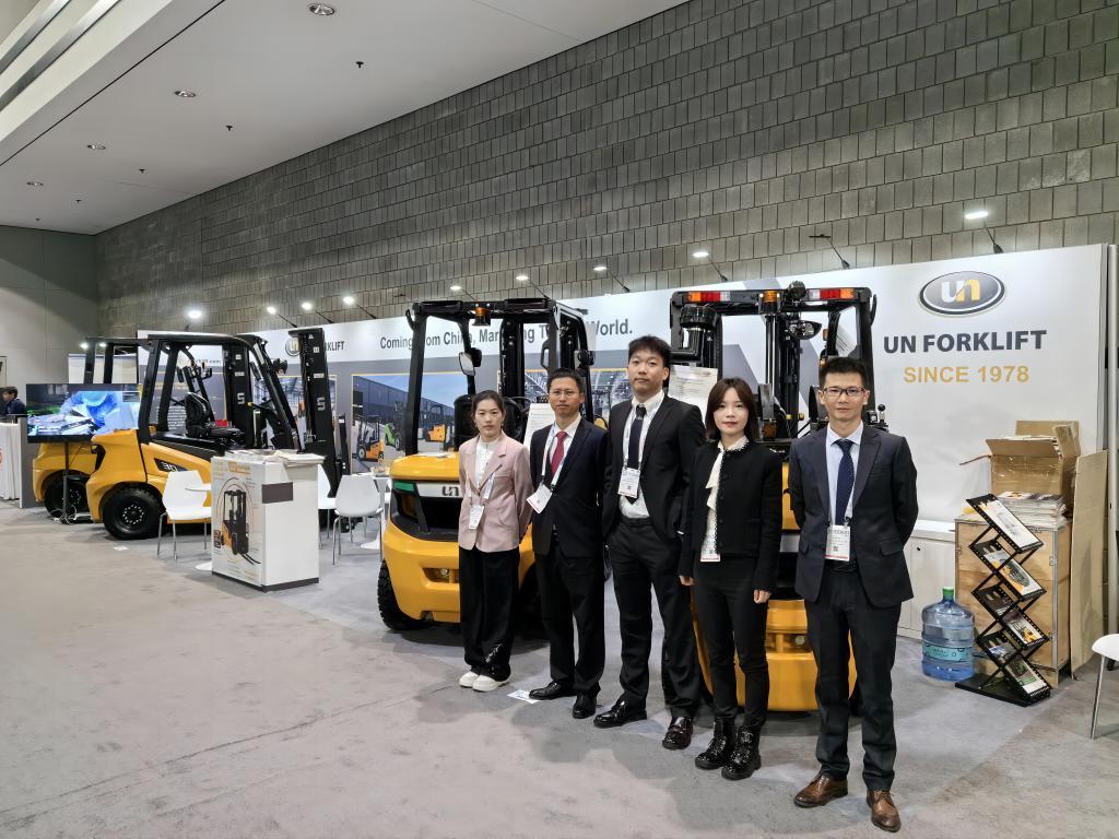 UN Forklift Makes Stunning Debut at MODEX 2024 in the United States